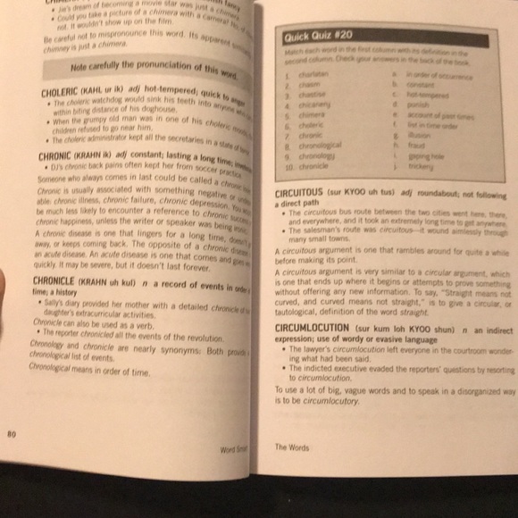 BACK2SCHOOL Word Smart 6th Ed-1400+ Words That Belong-Every Savvy Student's Voc - Picture 11 of 14